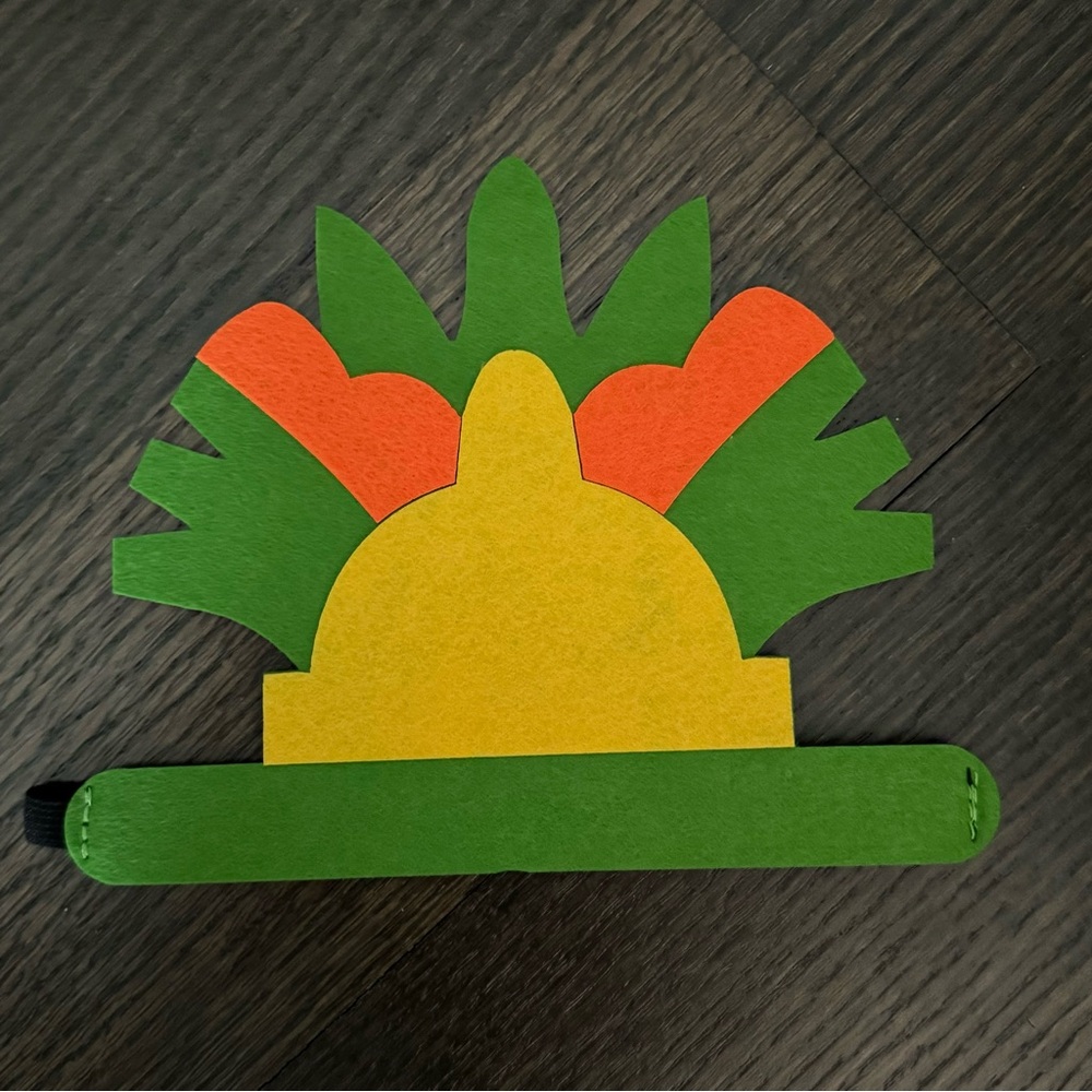 NEW Set of 7 Madagascar King Julien Head Piece.